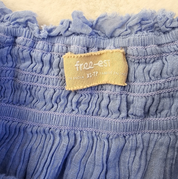 New Free People Free-Est Layla Set In Cornflower Blue Size XS - Picture 11 of 14